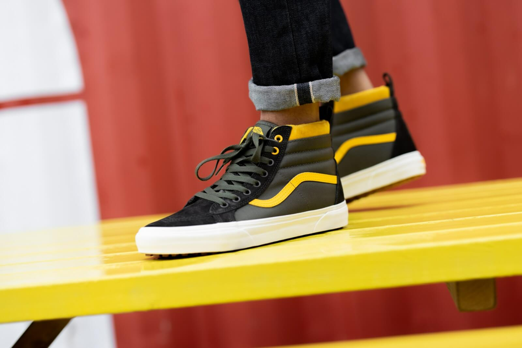 Giày Vans Sk8-Hi MTE 'Grape Leaf' VN0A4BV72UO - Ảnh 3