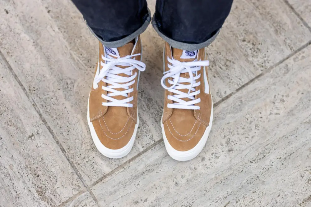 Giày Vans Sk8-Hi 'Brown Sugar' VN0A4BV618M - Ảnh 5