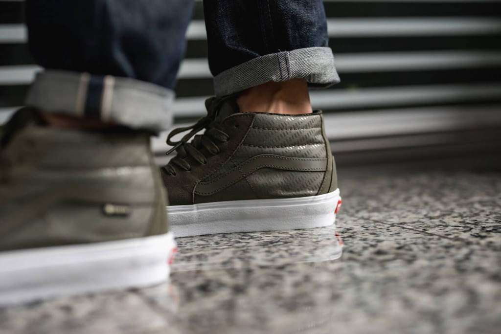 Giày Vans Sk8-Mid GTX 'Grape Leaf' VN0A4VJE24U - Ảnh 4