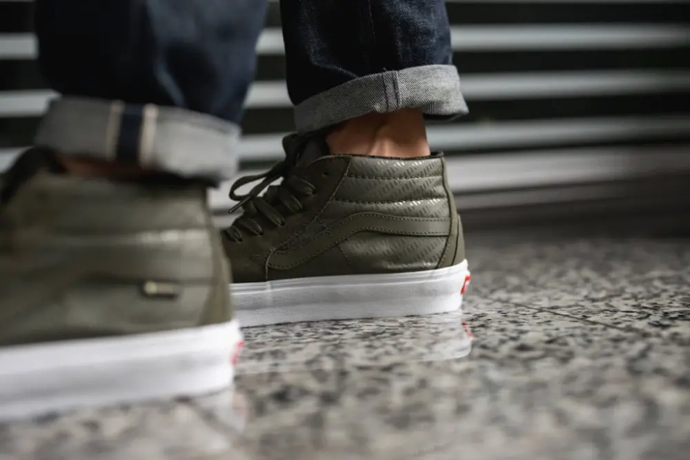 Giày Vans Sk8-Mid GTX 'Grape Leaf' VN0A4VJE24U - Ảnh 4