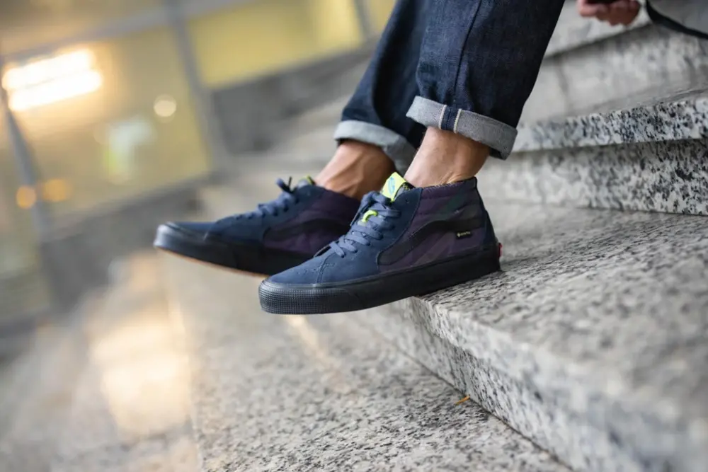 Giày Vans Sk8 Mid GTX 'Purple Velvet' VN0A4VJE24V1 - Ảnh 6