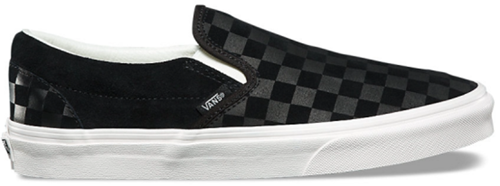 Giày Vans Classic Slip-On 'Checker Emboss - Black' VN0A38F7QCF