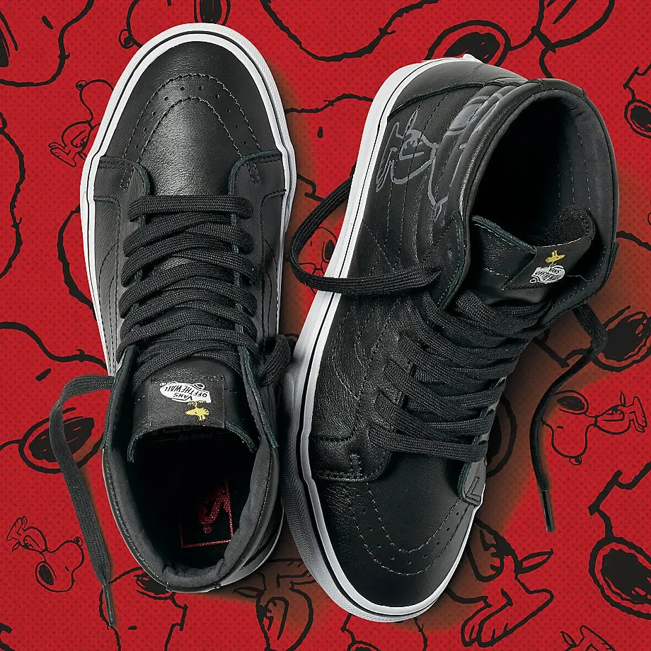 Giày Vans Peanuts x Sk8-Hi Reissue 'Snoopy' VN0A2XSBQX5 - Ảnh 4