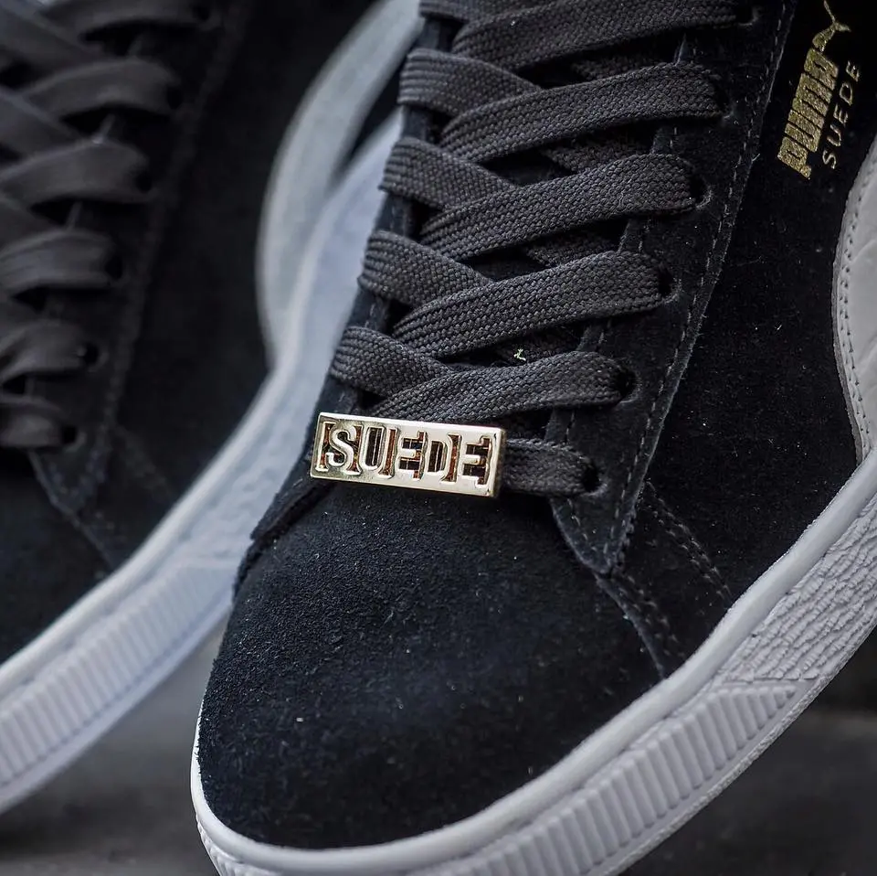 Giày Puma Suede Classic B Boy 'Black' 366492-01 - Ảnh 4