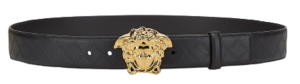 Thắt Lưng Versace Medusa Embossed Greca Leather Belt Classic Black DCU4140-DVBRV-KVO41
