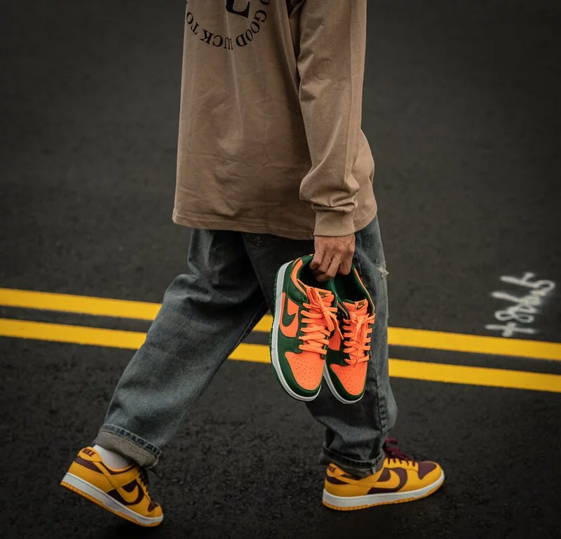 Giày Nike Dunk Low 'Arizona State' DD1391-702 - Ảnh 8