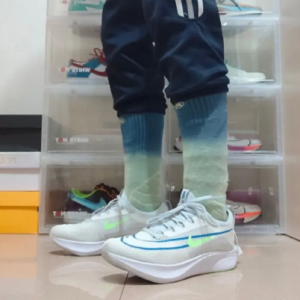 Alternative view of Giày Nike Zoom Fly 4 'White Imperial Blue Lime Glow' CT2392-100