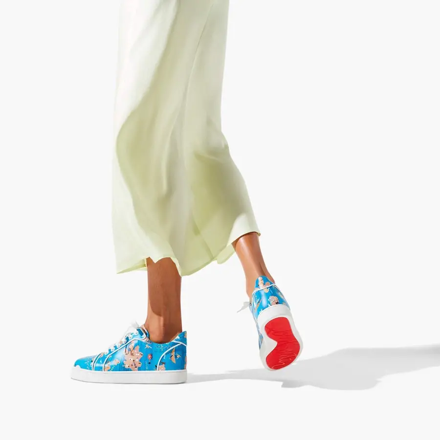 Giày Christian Louboutin Vieira 'Multicolor Odissey' 3220623J322 - Ảnh 6
