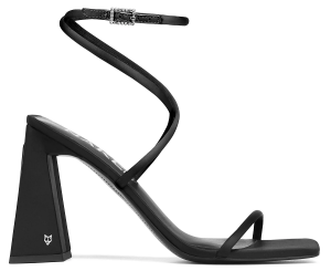 Giày cao gót Naked Wolfe VERGIE 'BLACK SATIN'