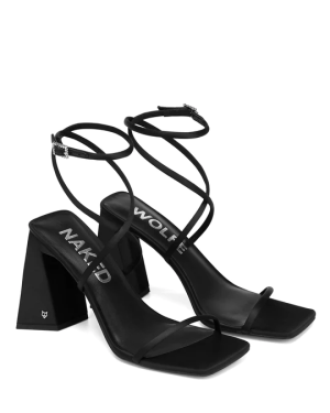 Alternative view of Giày cao gót Naked Wolfe VERGIE 'BLACK SATIN'