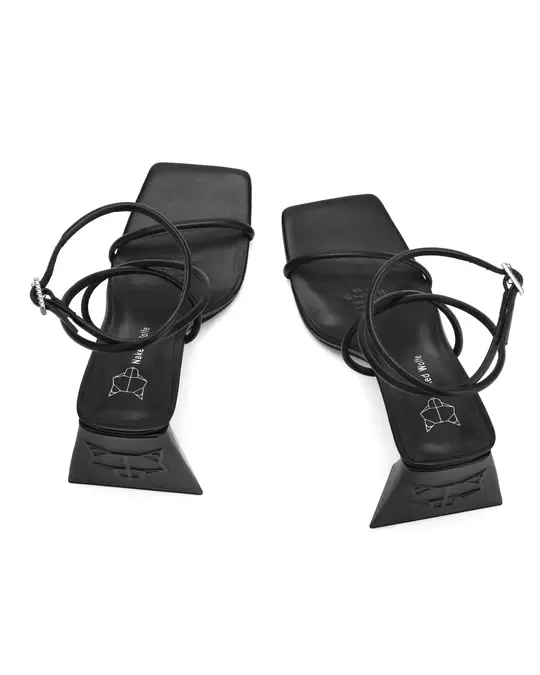 Giày cao gót Naked Wolfe VERGIE 'BLACK LEATHER' - Ảnh 5