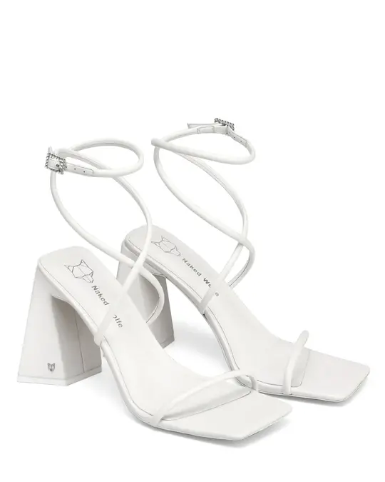 Alternative view of Giày cao gót Naked Wolfe VERGIE 'WHITE LEATHER'