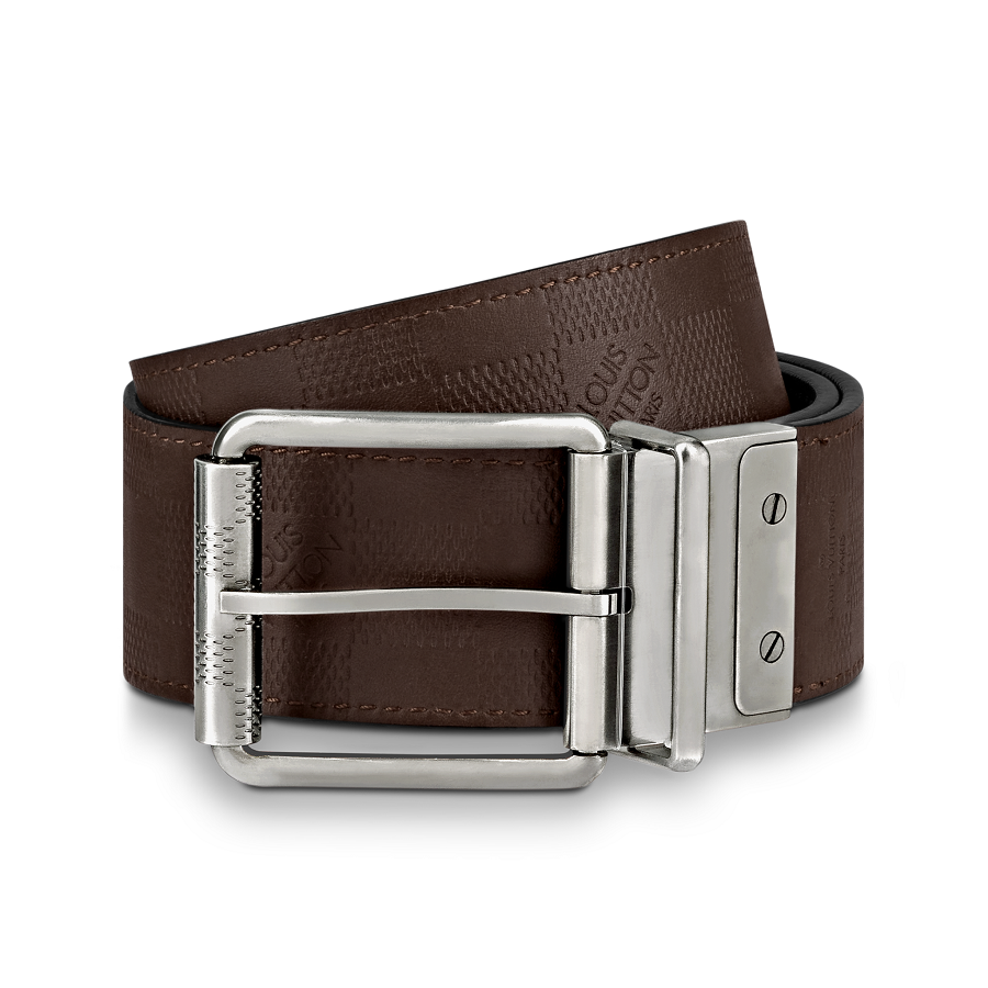 Thắt Lưng Louis Vuitton 40MM Reversible 'Damier Print' M9150U - Ảnh 4