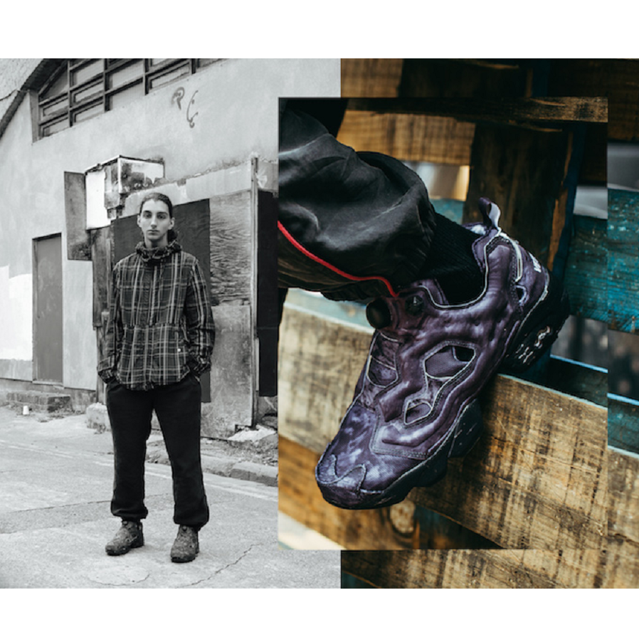 Giày Reebok Vetements x InstaPump Fury OG 'Washed Black' CN2260 - Ảnh 3