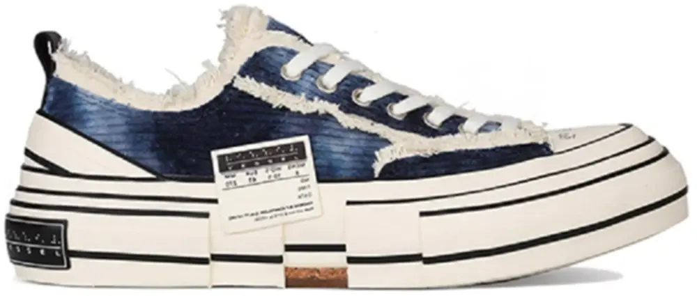 Giày xVESSEL G.O.P Lows Corduroy Tie Dye S21X15B