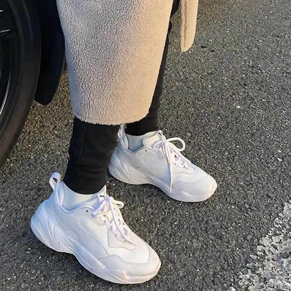 Giày Puma Thunder Spectra 'Triple White' 370682-01 - Ảnh 4