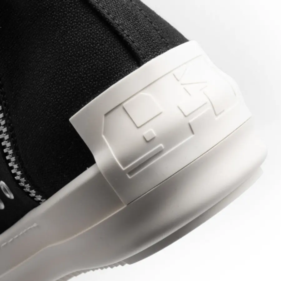 Giày Rick Owens Black High Top Sneakers DU21S2800 - Ảnh 5