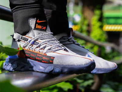 Giày Nike React Runner ISPA Wolf Grey Dusty Peach CT2692-001 - Ảnh 3