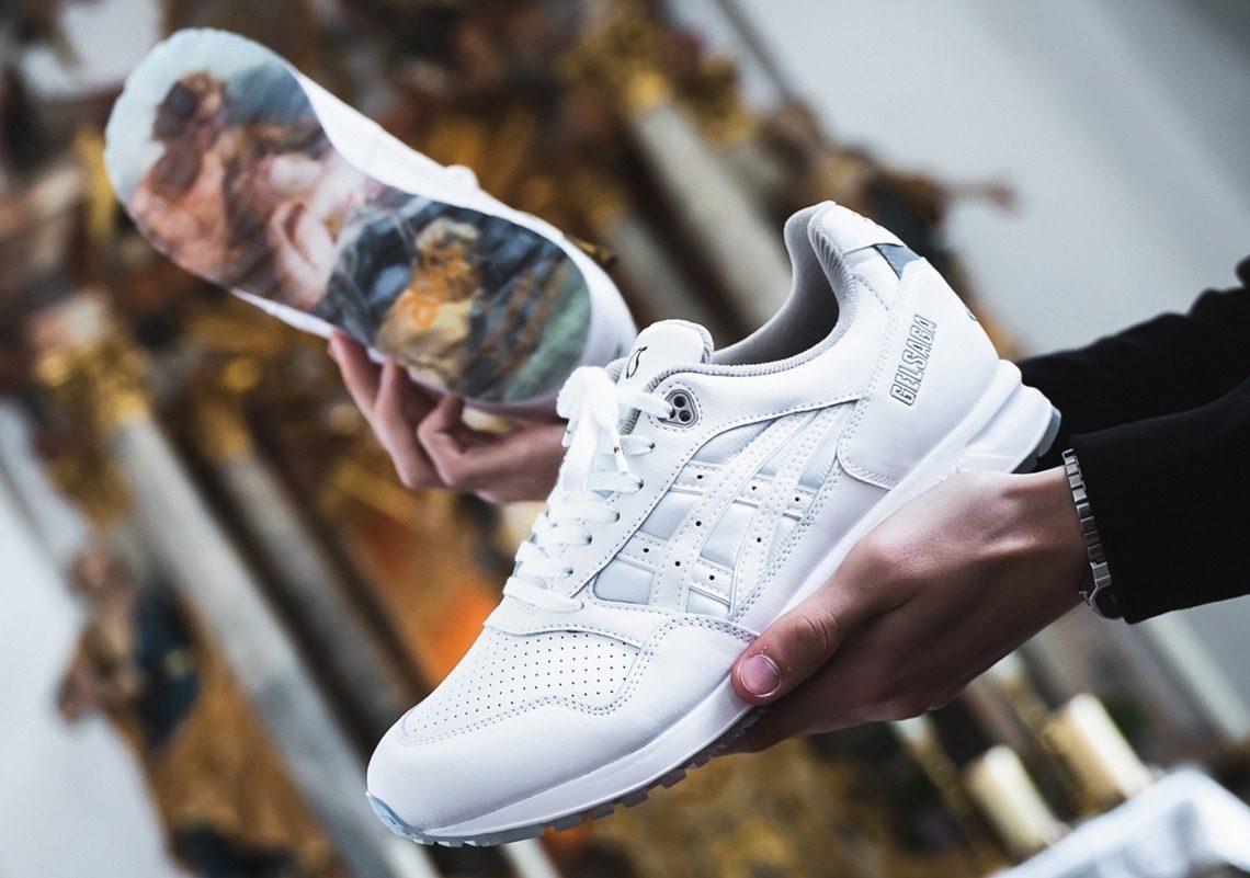 Giày Vivienne Westwood x Asics Gel Saga 'White' 1191A255 107 - Ảnh 2