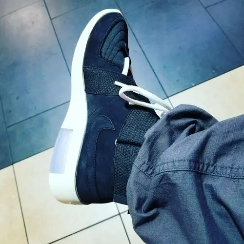 Alternative view of Giày Nike Air Fear Of God Raid 'Black' AT8087-002