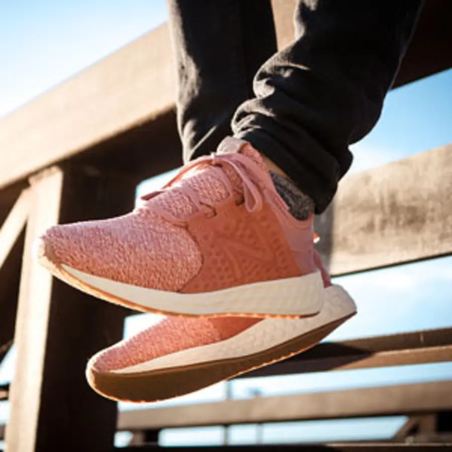 Alternative view of Giày New Balance Fresh Form Cruz 'Rose Sea Salt Gum' WCRUZOC