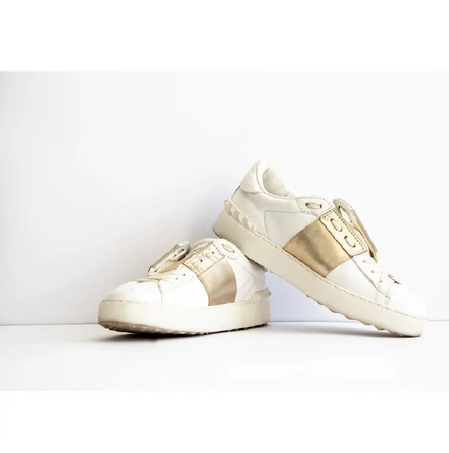 Alternative view of Giày Valentino Open White Calfskin Sneaker UY2S0830FLRL71