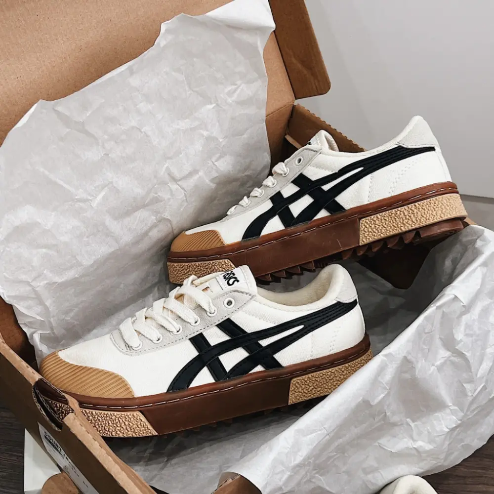 Giày Asics Court Trail 'White Black' 1203A146-021 - Ảnh 6