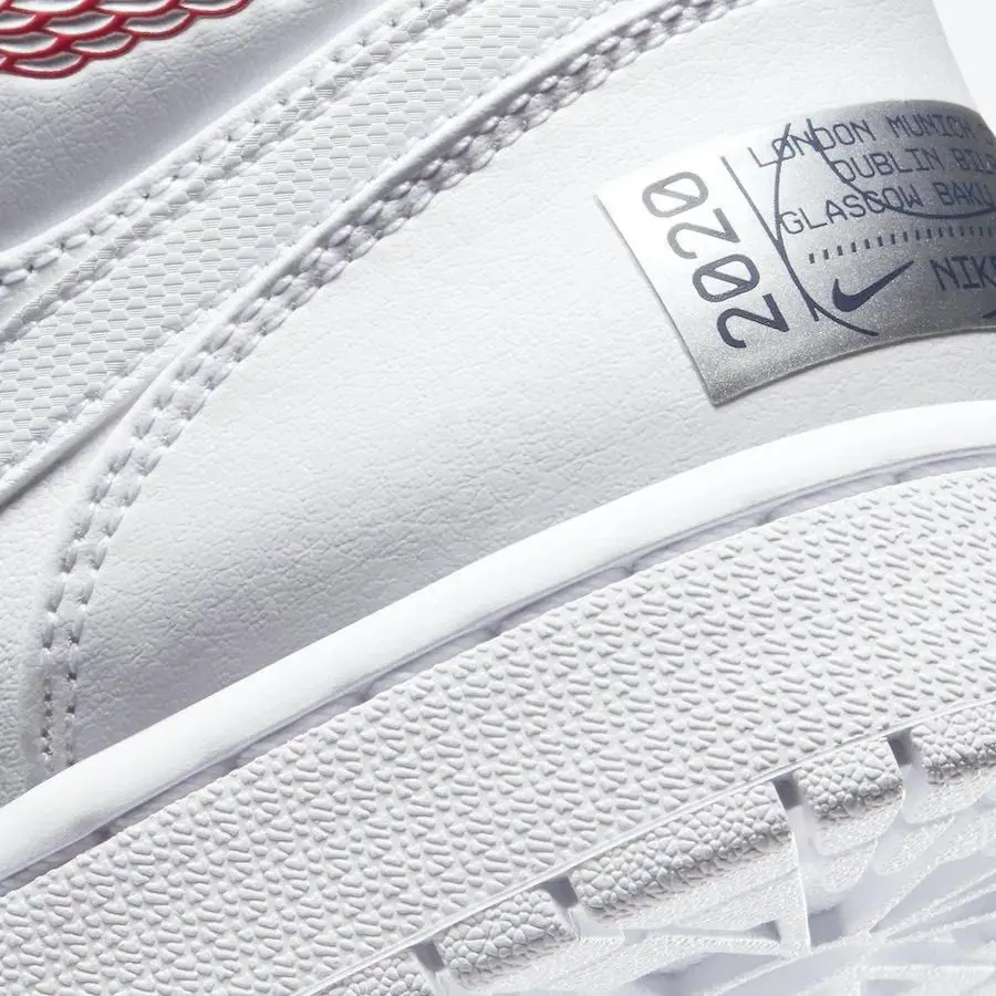 Alternative view of Giày Nike Air Jordan 1 Mid SE 'Euro Tour' CW7589-100