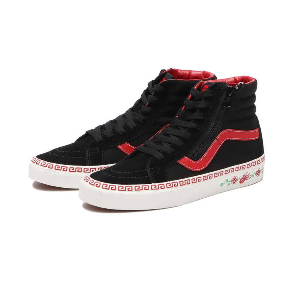 Giày Vans Sk8 Hi Reissue Side Zip 'Year Of The Rabbit' VN0007NZBLK - Ảnh 3