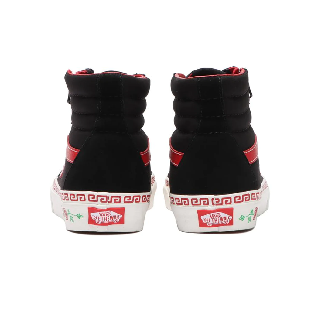 Giày Vans Sk8 Hi Reissue Side Zip 'Year Of The Rabbit' VN0007NZBLK - Ảnh 4