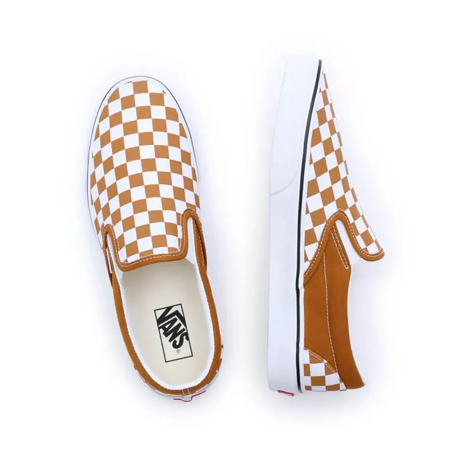 Alternative view of Giày Vans Classic Slip-On 'Orange' VN000BVZ1M7