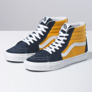 Alternative view of Giày Vans Sk8-Hi 'Navy Yellow' VN0A32QG4PL