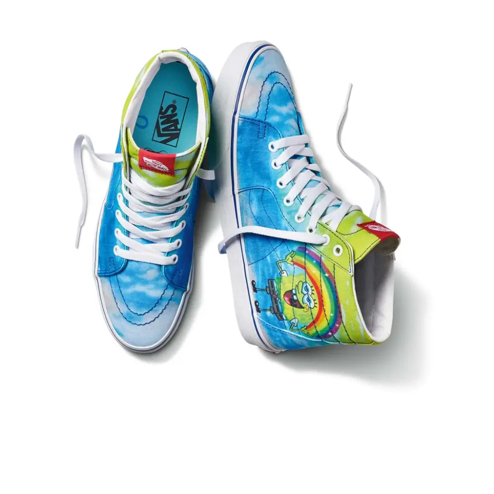 Alternative view of Giày Vans Sk8-Hi 38 DX x SpongeBob 'Imaginaaation' VN0A32QGZAW1