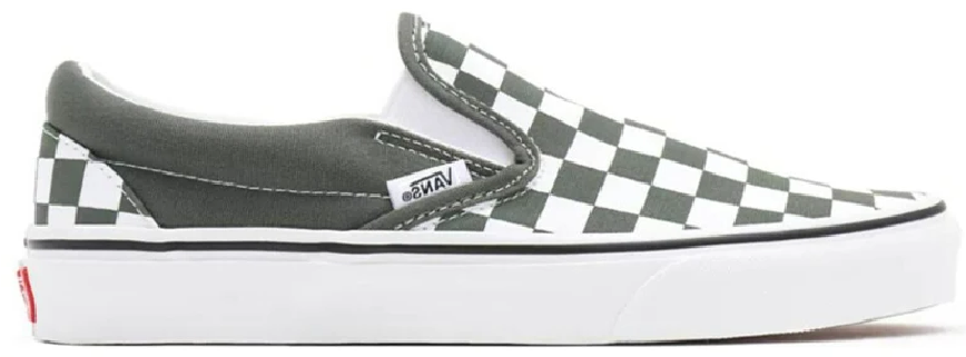 Giày Vans Classic Slip-On 'Green Caro' VN0A33TB9HO