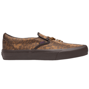 Giày Vans Needles x Vault Classic Slip On V 'Animal Print Brown' VN0A3QXY2GU