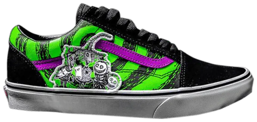 Giày Vans The Nightmare Before Christmas x Old Skool 'Lock Shock and Barrel' VN0A4BV5TPJ