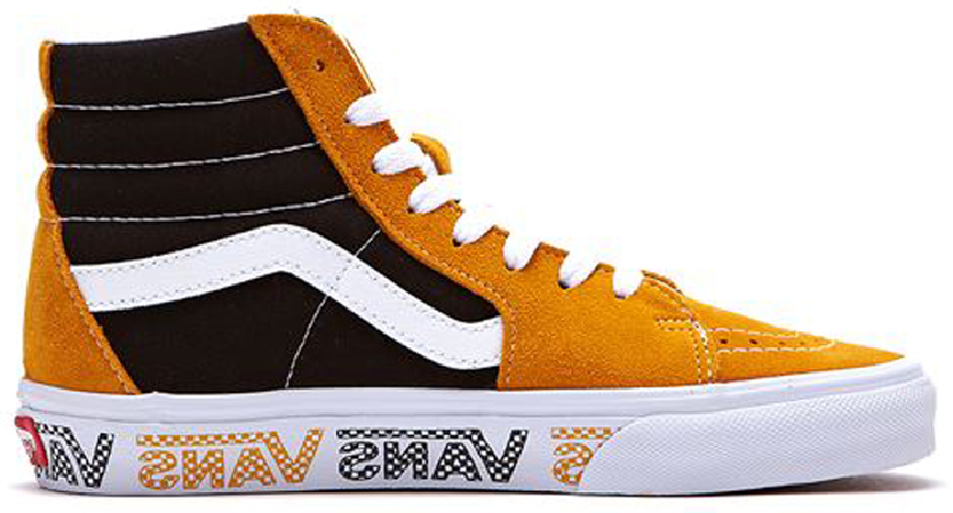 Giày Vans Sk8-Hi 'Check Sunflower' VN0A4BV6SXY