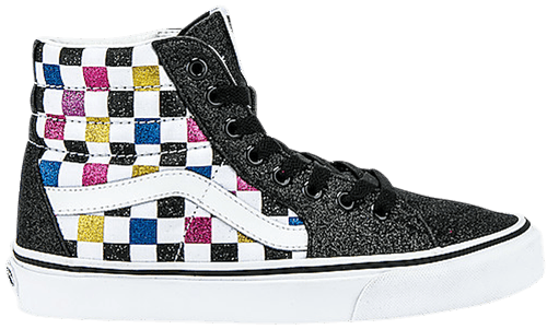 Giày Vans Sk8-Hi 'Glitter Checkerboard' VN0A4BV6V3P