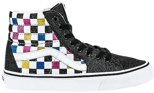 Giày Vans Sk8-Hi 'Glitter Checkerboard' VN0A4BV6V3P
