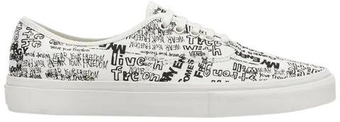 Giày Vans Comme des Garçons x OG Authentic LX 'Graffiti' VN0A4BV92GX