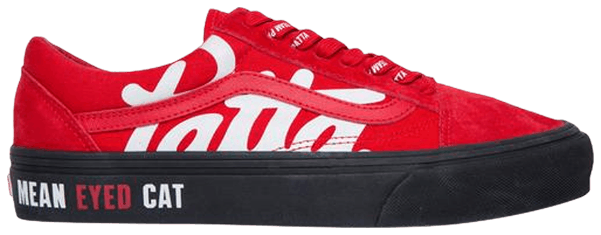 Giày Vans Patta x Old Skool VLT LX 'Mean Eyed Cat - High Risk Red' VN0A4BVF5X8