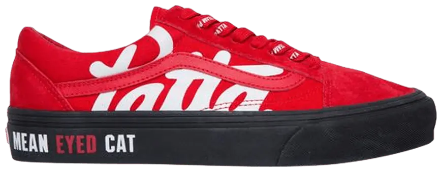 Giày Vans Patta x Old Skool VLT LX 'Mean Eyed Cat - High Risk Red' VN0A4BVF5X8