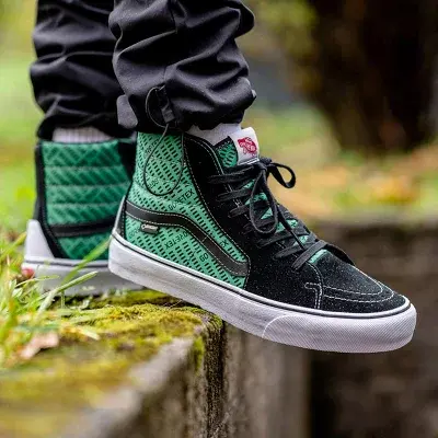 Giày Vans Sk8-Hi GTX 'Black Green' VN0A4P3HYJ71 - Ảnh 5