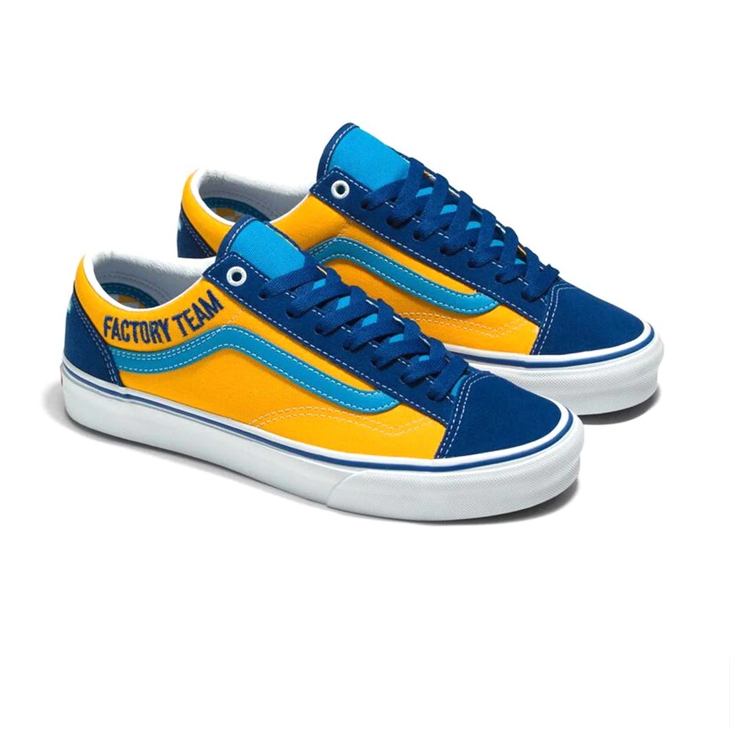 Giày Vans Our Legends Style 36 'Yellow Blue' VN0A54F6BYL - Ảnh 2
