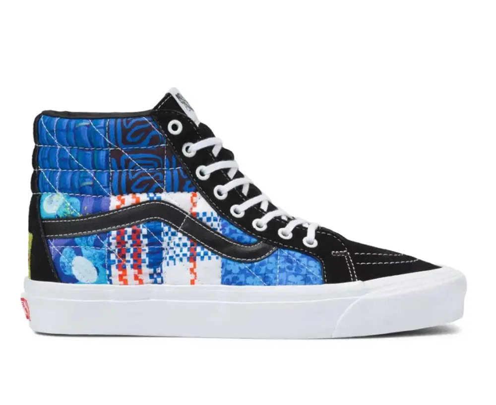 Giày Vans Sk8-Hi 38 DX x Sandy Liang 'Patchwork' VN0A54FB9ZP1