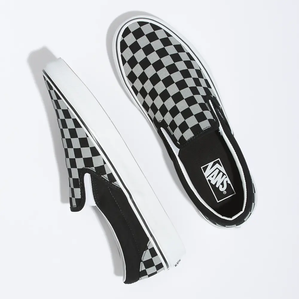 Giày Vans Classic Slip On 'Black Checkerboard' VN0A5JMHB9J - Ảnh 4