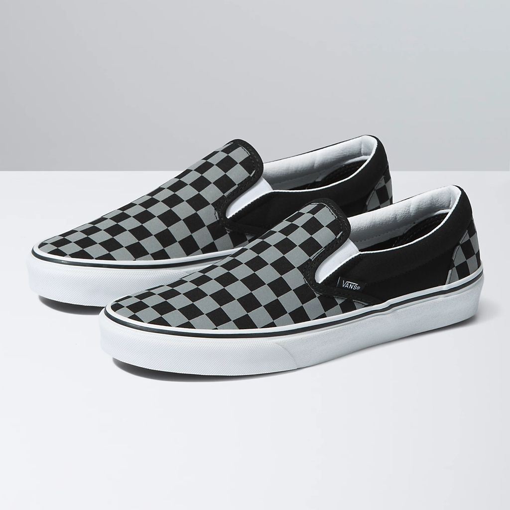 Giày Vans Classic Slip On 'Black Checkerboard' VN0A5JMHB9J - Ảnh 2