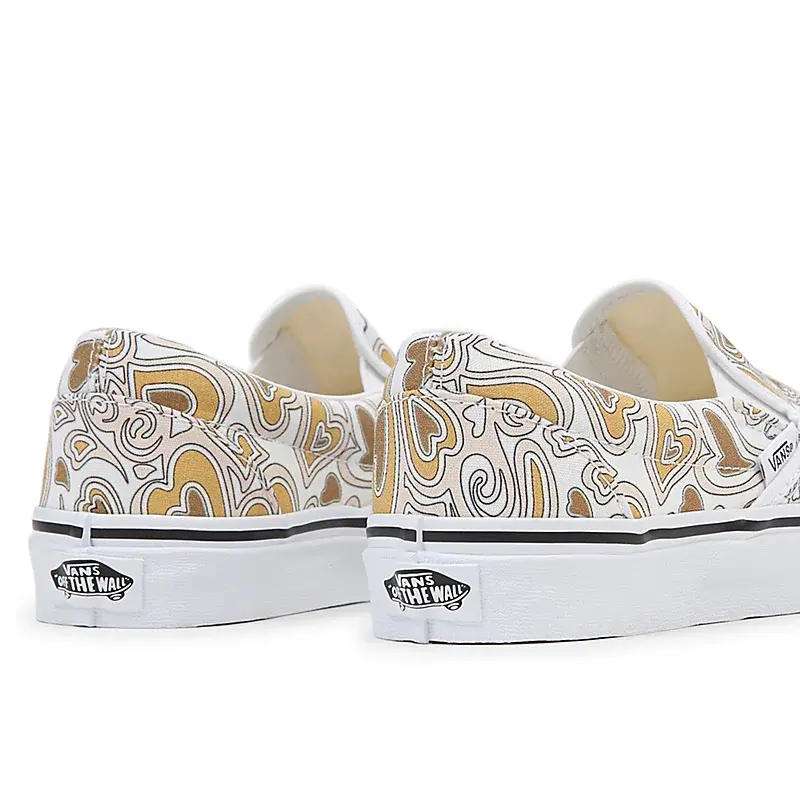 Giày Vans Classic Slip On 'Pink Heart' VN0A5JMHJBW - Ảnh 4