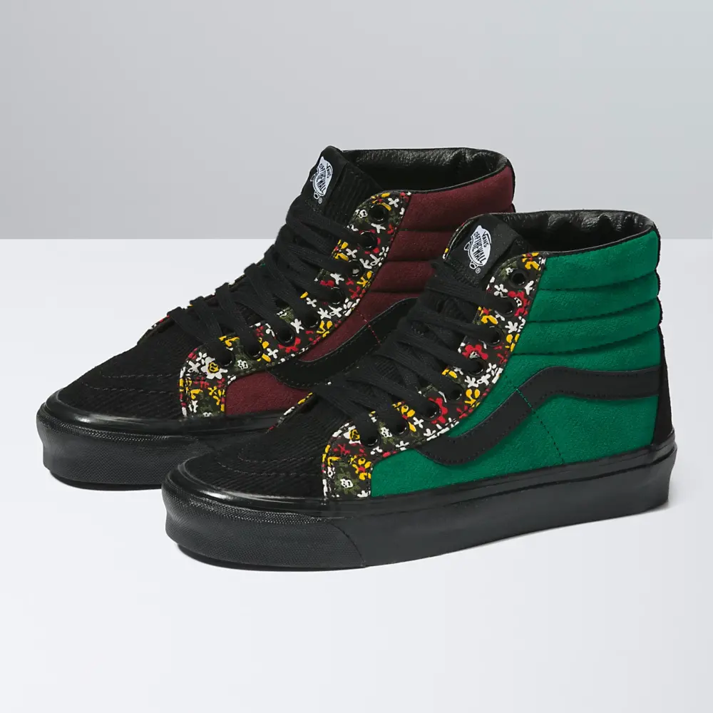 Giày Vans Anaheim Factory Sk8-Hi 38 DX 'Velvet Red Green' VN0A5KXVRGR - Ảnh 4