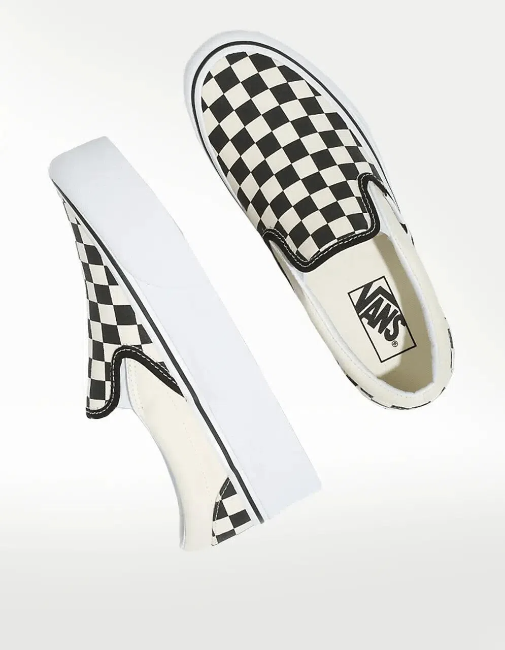 Giày Vans Classic Slip on Stackform 'Checkerboard' VN0A7Q5RTYQ - Ảnh 5